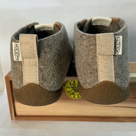 Keen Mosey Wool Chukka Boots Taupe Felt/Birch 1026806 Men’s Size 10.5 - Picture 7 of 9